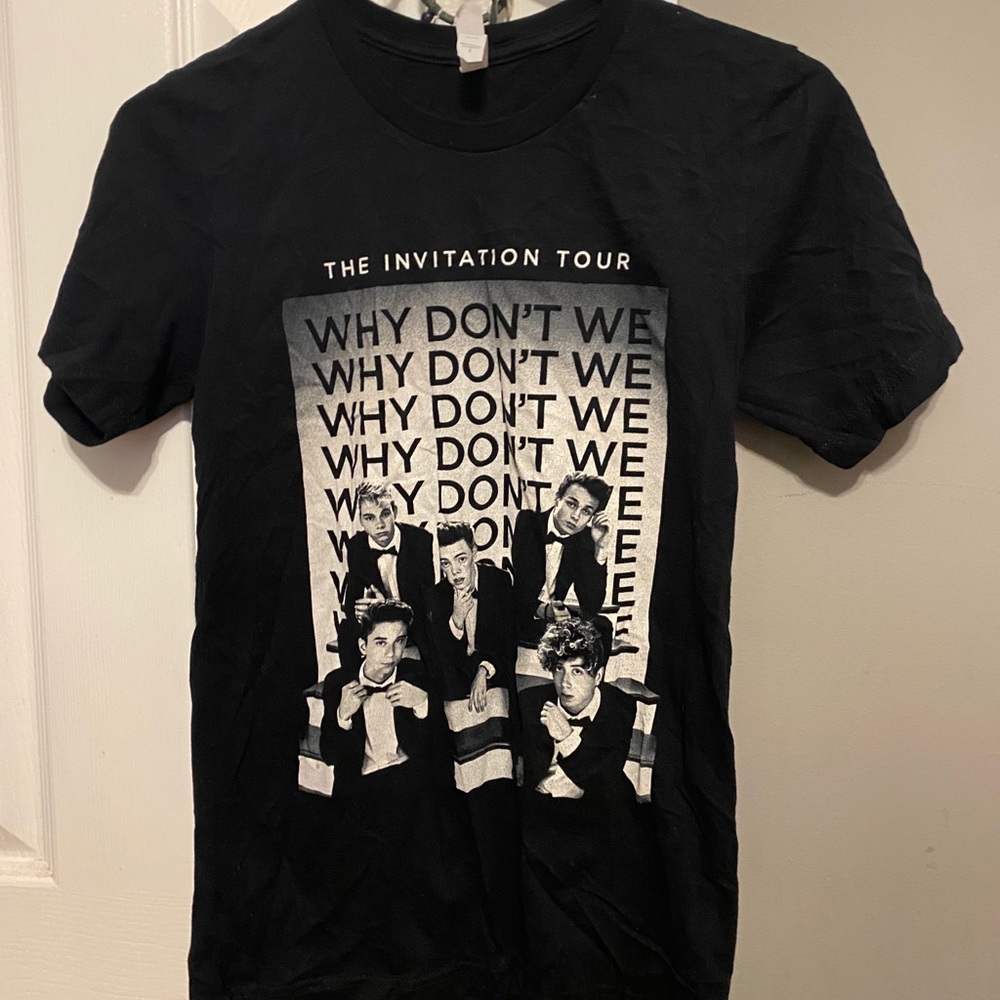 Why Don’t We tour t-shirt